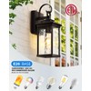 VIANIS Dusk to Dawn Outdoor Garage Lighting, Farmhouse Oil Rubbed