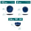 vancasso Starry 12 Pieces Dinnerware Set, Plates and Bowls Set