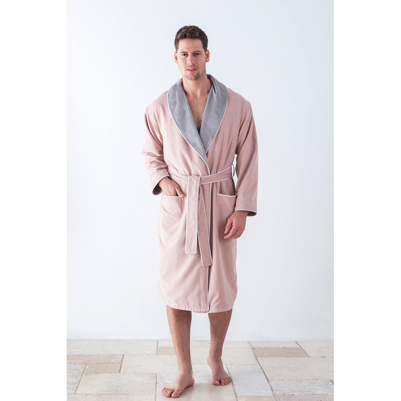 SEYANTE Plush Lined Microfiber Unisex Warm Spa Robe - Luxury