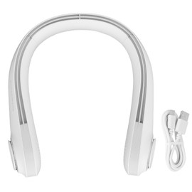 F12 Bladeless Neck Fan USB Charging Portable Dormitory Fan for Home Outdoor Travel