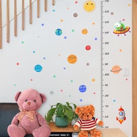 Tabla de Crecimiento para Niños, Tablas de Altura Para Niños, Gráficos de Crecimiento, Medidor Altura Pared Regla,Regla de Tamaño para Bebés y Niños,P