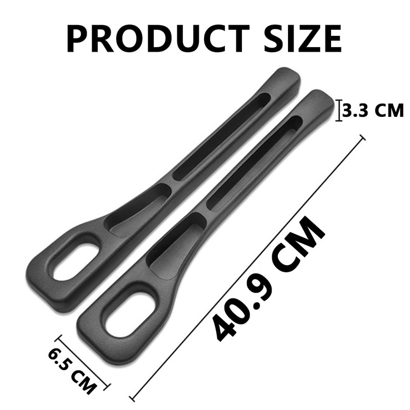 CGEAMDY 2 Pieces Seat Gap Filler Plugs, Car Seat Gap