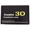 True Face 3D Optical Illusion Night Light, Touch LED Table