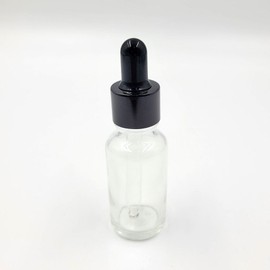 Dropper glass empty bottle 20ml (transparent) / 스포 이드 유리 공병 20ml(투명)