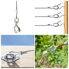 1/4'' (6 mm) Aluminum Crimping Loop Sleeves 30 pcs, Cable