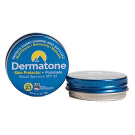 Dermatone Skin Protector Balm | Sun, Wind, Cold, Chapping & Frostbite Protection | Face and Lip Balm SPF23 | Moisturize & Repair Dry Skin | Barrier Cream | 0.5oz