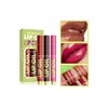 3pcs Solid Lipstick Set Moisturizing Shining Non Sticky Cup