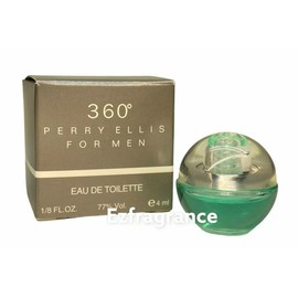 360 for Men By Perry Ellis Eau De Toilette Splash Mini 4ml /0.12 oz New in Box!