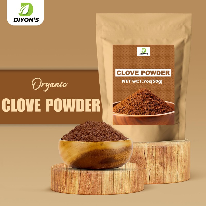 Diyon's Clove Powder Premium Grade 1.7oz (50g) 100% Pure From