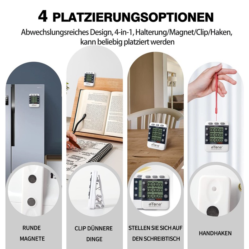 Digital Darkroom Timer Counter 3 Channel Triple Film Development Countdown