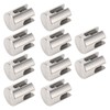 10Pcs Wire Rope Trellises Cross Clip Stainless Steel Cable Railing