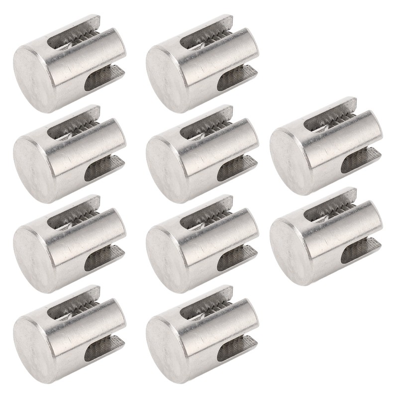 10Pcs Wire Rope Trellises Cross Clip Stainless Steel Cable Railing
