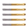 5pcs CNC Router Bits Spiral End Mill Milling Cutter Set