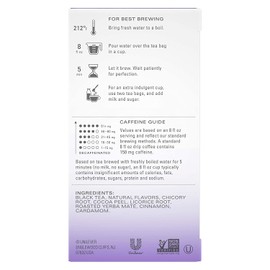 Tazo Dessert Delights Tea Vanilla Bean Macaron Sugar and Calorie Free 15 Count, Pack of 6