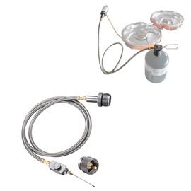 CAMPINGMOON CAG 600 Propane Gas Device Adapter with Extend Hose(41"/105cm), Input: 16oz/1Lb Small Tank, Output: CAG 600 Torch Stove Z22/Z29-105