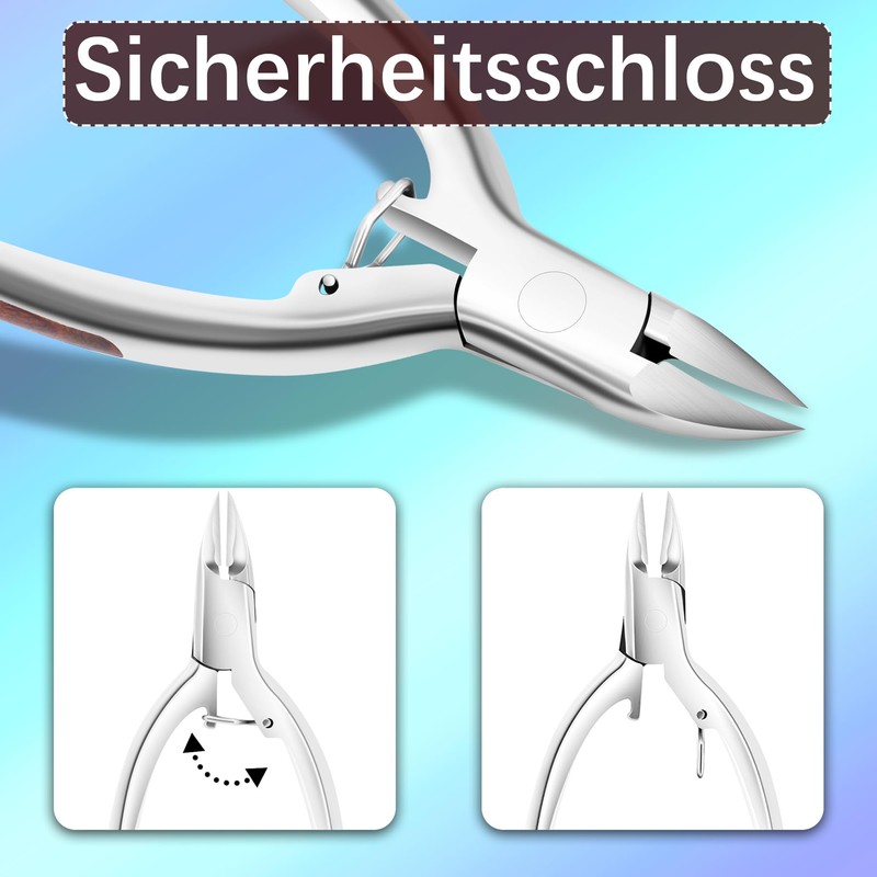 Professional Nail Clippers for Thick Toenails and Fingernails, Professional Ingrown