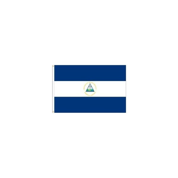 Nicaragua Large 3 X 5 Feet Country Flag Banner Great Quality New