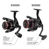 KastKing Brutus Spinning Reel, Freshwater Spinning Fishing Reels, Graphite Frame,