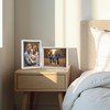 Epecfan Double Picture Frame 5x7 Vertical and Horizontal Hinged Picture