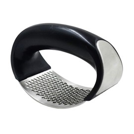 Garlic Press Rocker,Stainless Steel Garlic Mincer,Easy Squeeze and Clean,Rustproof