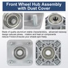 CARMOCAR Golf Cart Precedent Front Repair kit Replacement for 2004