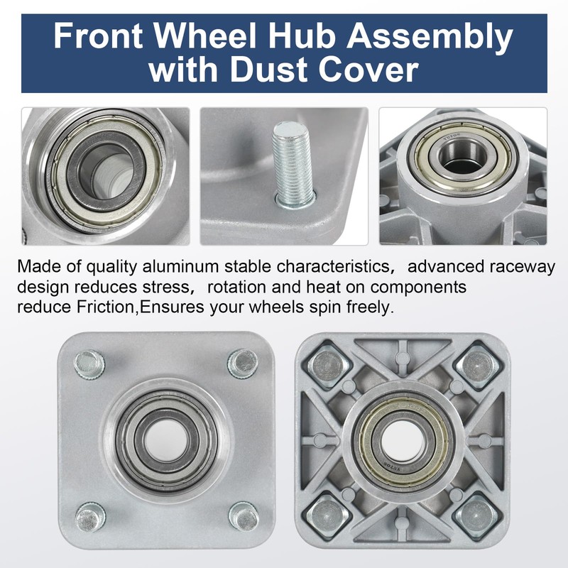CARMOCAR Golf Cart Precedent Front Repair kit Replacement for 2004