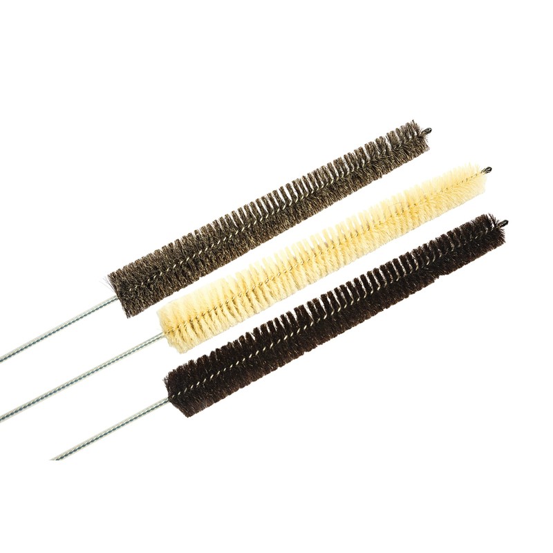 Neustanlo Professional Radiator Brush 2.0 Extra Soft Goat Hair Brown