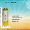 23A 12V Battery, A23 23a Alkaline Battery,Long Lasting for Doorbells