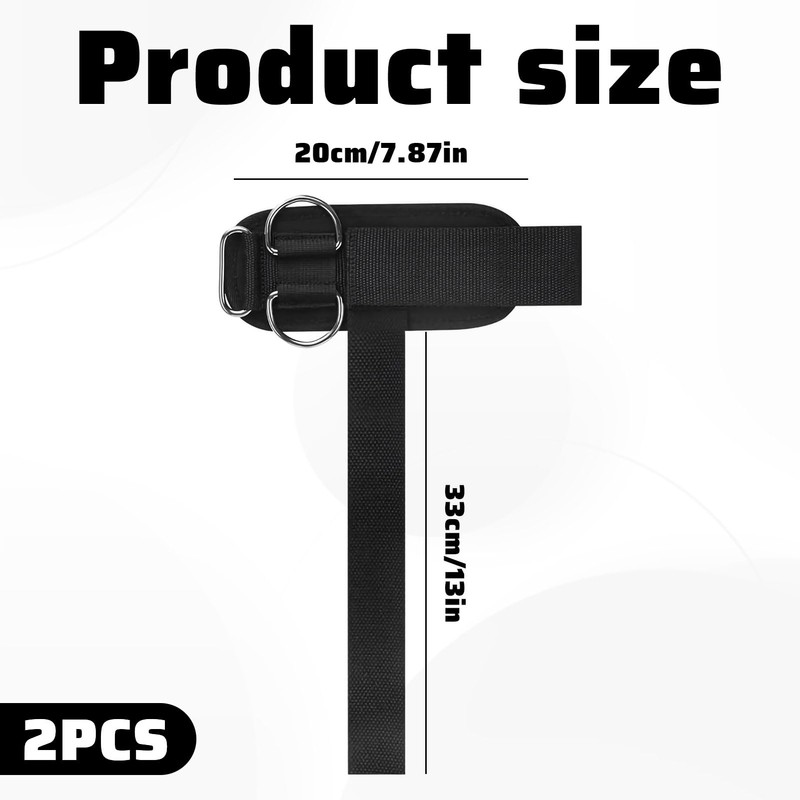 2PCS Wrist Straps for Weightlifting Gym Wrist Straps Lifting Straps