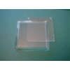 5 Acrylic Clear Round Plastic Coasters and 5 Acrylic Clear