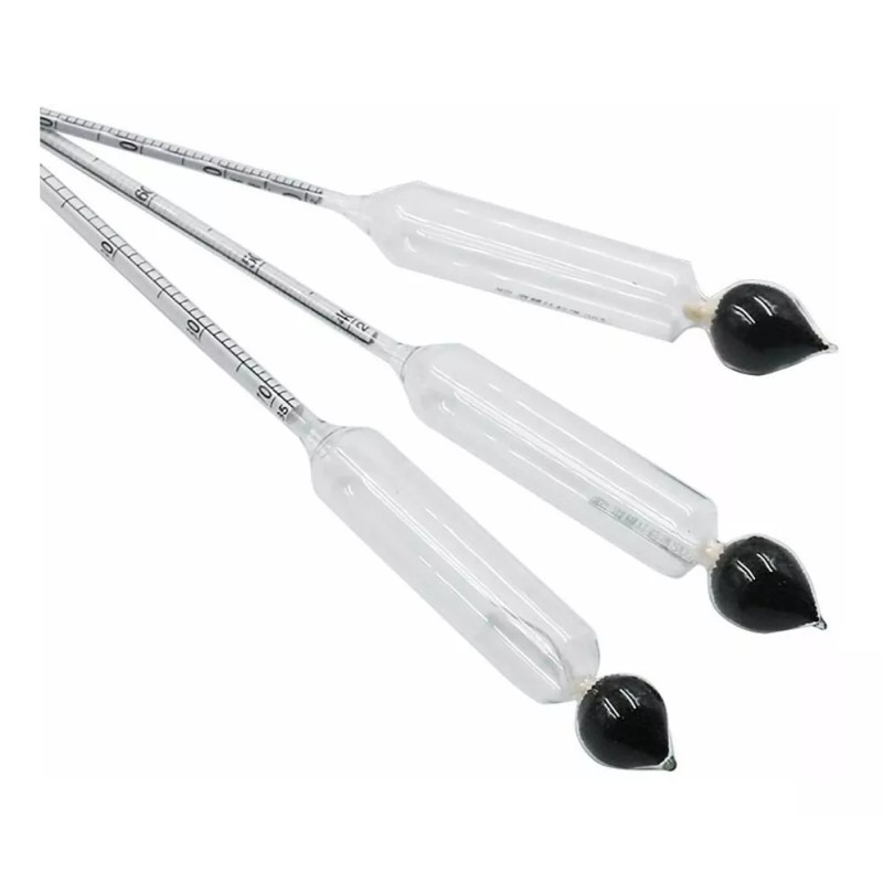 Meiso 3pcs Medidor De 0-100% Alcoholímetro Mide En Destilado