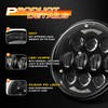 DOT Approved 80W 5-3/4" 5.75" Round LED Projection Headlight Compatible