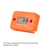 NInE-ROnG Tach Operating Hour Counter, Digital LCD Inductive Tachometer, RPM