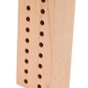 screwdriver Pliers Organizer 20 Holes Beech Wood Display Stand Base