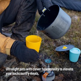 Sea to Summit Frontier Ultralight Camping Cooking Pot, 3 Liter