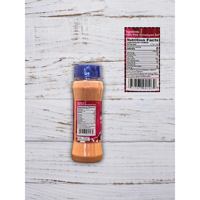 Himalayan Fine Pink Salt 500g/ 17.6 Oz