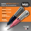 Kelvin Tools Retractor Mini Precision Screwdriver Set, 6 in 1