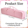 Sunnymove Mahjong Rack Bag for Mahjong Game Storage 19.7 x