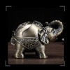 VOANZO Metal Ashtray Elephant With Lid Seal Creative Decorative Ashtray