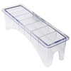 Universal 8 Grid Base Hair Clipper Limit Comb Storage Box