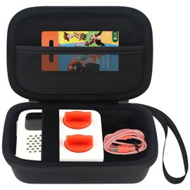 Elonbo Carrying Case for Yoto Mini – Kids Portable Bluetooth Travel Speaker Player, Kids Audio & Music Player Cover, Children’s Speaker Plays Audiobook Cards Radio Storage Holder. Black (CASE ONLY)