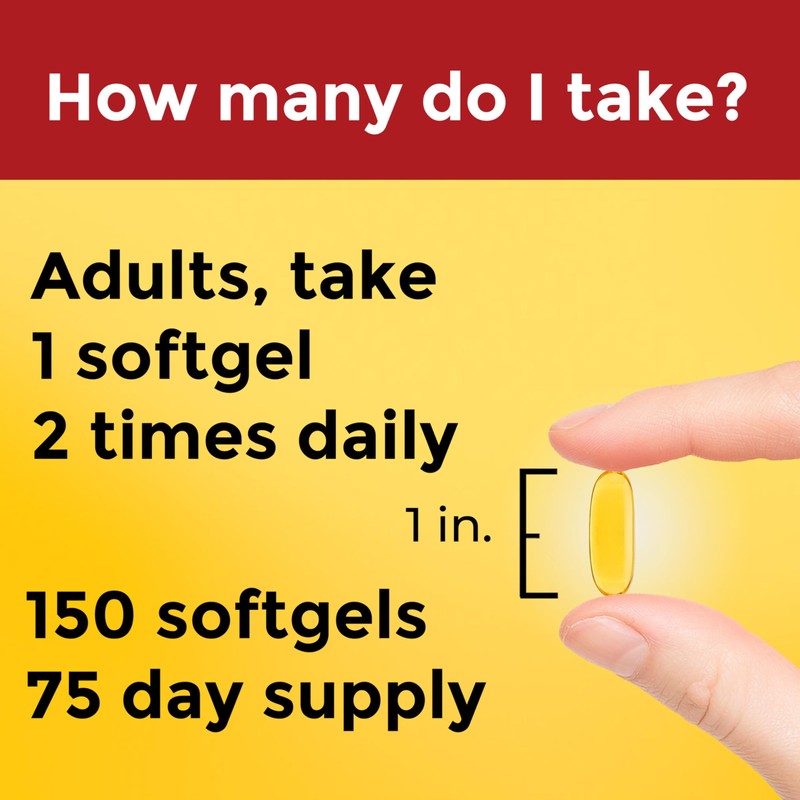 Nature Made Triple Omega 3 6 9 Supplements, Flaxseed, Safflower