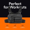 Fitdom Tactical Inspired Sports Utility Chest Pack. Chest Bag For