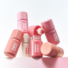WAKEMAKE Shaking Blur Cheek 4g 1+1 Pick & Choose 397947, 07 Peach Up [Single Item], 06 Fig Tea [Single Item] / 웨이크메이크 쉐이킹 블러 치크 4g 1+1 골라담기 397947, 07 피치 업 [단품], 06 피그 티 [단품]