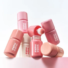 WAKEMAKE Shaking Blur Cheek 4g 1+1 Pick & Choose 397947, 07 Peach Up [Single Item], 06 Fig Tea [Single Item] / 웨이크메이크 쉐이킹 블러 치크 4g 1+1 골라담기 397947, 07 피치 업 [단품], 06 피그 티 [단품]