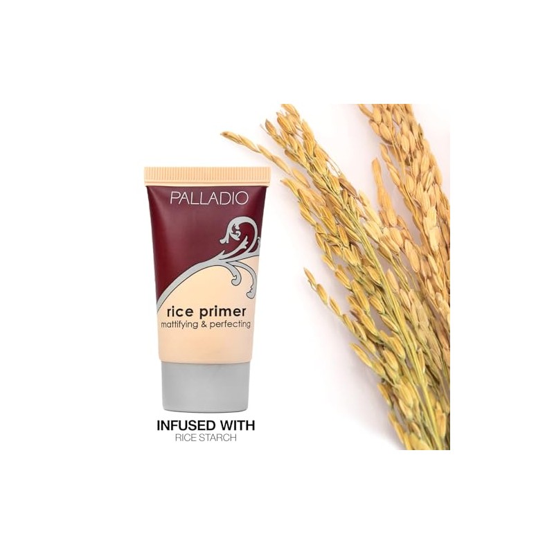 Palladio Rice Primer - Prebase Matificante para Todo Tipo de