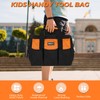 INCLY 24 PCS Kids Real Tool Set with Tool Bag,
