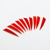 Sarini 3 Inch Simulated Shield Shape Arrow-Feather,Hunting Fletches Arrow Wing
