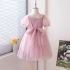 Tutu.kk Toddler Tutu Dress Little Girls Short Sleeve Fluffy Tulle