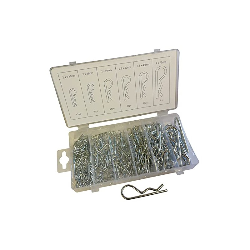 Toolzone 150pc Hair Pin Assortment (R Pins)